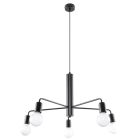 Sollux függeszték DUOMO 5 csillár SL.0304 IP20 fekete mag 85cm