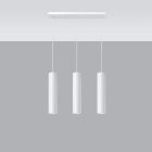 Sollux design lámpa LAGOS 3L függőlámpa fehér SL.0325 IP20 mag 90cm