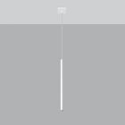 Sollux design lámpa PASTELO 1 függőlámpa fehér SL.0465 IP20 mag 100cm