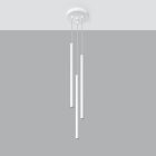 Sollux design lámpa PASTELO 3P függőlámpa fehér SL.0467 IP20 mag 90cm