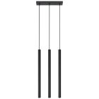 Sollux design lámpa PASTELO 3 függőlámpa fekete SL.0470 IP20 mag 90cm