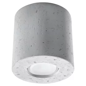   Sollux mennyezeti lámpa ORBIS beton SL.0488 IP20 szürke mag 10cm