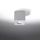 Sollux mennyezeti lámpa QUAD beton SL.0489 IP20 szürke mag 10cm