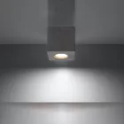 Sollux mennyezeti lámpa QUAD beton SL.0489 IP20 szürke mag 10cm
