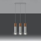 Sollux design lámpa PABLO 3 függőlámpa fehér SL.0630 IP20 mag 90cm