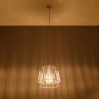 Sollux design lámpa GATE függőlámpa fehér SL.0662 IP20 mag 130cm