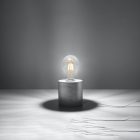 Sollux asztali lámpa SALGADO asztali lámpa beton SL.0680 IP20 szürke mag 10cm