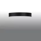 Sollux mennyezeti lámpa SKALA 90 fekete SL.0816 IP20 mag 20cm