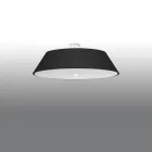 Sollux mennyezeti lámpa VEGA 70 fekete SL.0822 IP20 mag 25cm