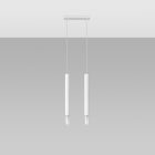 Sollux design lámpa WEZYR 2 függőlámpa fehér SL.0958 IP20 mag 120cm