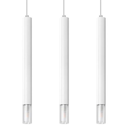 Sollux design lámpa WEZYR 3 függőlámpa fehér SL.0959 IP20 mag 120cm