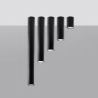 Sollux mennyezeti lámpa LAGOS 10 fekete SL.1000 IP20 mag 10cm