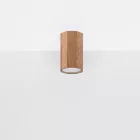 Sollux mennyezeti lámpa ZEKE 10 tölgyfa SL.1033 IP20 mag 10cm