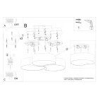 Sollux mennyezeti lámpa CIRCLE 3B fehér SL.1052 IP20 mag 11.5cm