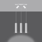 Sollux design lámpa RING 3 függőlámpa fehér SL.1098 IP20 mag 100cm