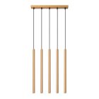 Sollux design lámpa PASTELO 5L függőlámpa arany SL.1173 IP20 mag 110cm