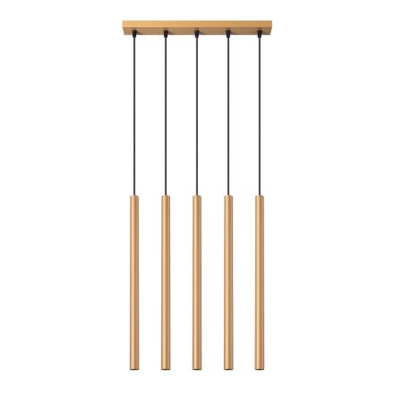 Sollux design lámpa PASTELO 5L függőlámpa arany SL.1173 IP20 mag 110cm