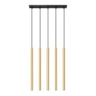 Sollux design lámpa PASTELO 5L függőlámpa fényezett arany SL.1198 IP20 mag 90cm