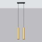 Sollux design lámpa LAGOS 2 függőlámpa arany polírozva SL.1241 IP20 mag 90cm