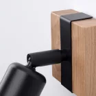 Sollux fali lámpa ZUCA fekete SL.1295 IP20 mag 11cm