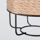 Sollux design lámpa GIZUR 1 függőlámpa SL.1300 IP20 fekete mag 130cm