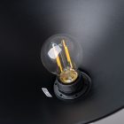 Sollux design lámpa ZUMA függőlámpa fekete SL.1326 IP20 mag 76cm