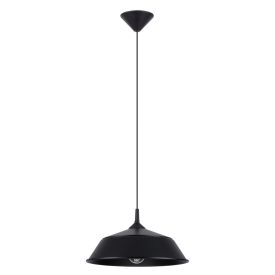   Sollux design lámpa FRIKA függőlámpa fekete SL.1328 IP20 mag 74cm