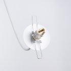 Sollux design lámpa Függőlámpa BRINA 1 fehér SL.1331 IP20 mag 115cm