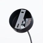 Sollux design lámpa Függőlámpa BRINA 1 fekete SL.1332 IP20 mag 115cm