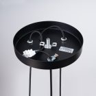 Sollux design lámpa ARCHE 3P függőlámpa fekete SL.1341 IP20 mag 120cm