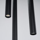 Sollux design lámpa ARCHE 3P függőlámpa fekete SL.1341 IP20 mag 120cm