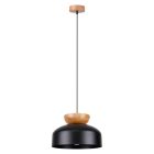 Sollux design lámpa MARION függőlámpa fekete SL.1351 IP20 mag 130cm