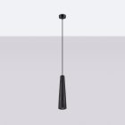 Sollux design lámpa ELECTRA függőlámpa fekete beton SL.1355 IP20 mag 125cm