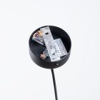 Sollux design lámpa HYPERION 1 függőlámpa fekete SL.1358 IP20 mag 125cm