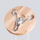 Sollux design lámpa Hanglámpa PEKKA 3P wit/natuurlijk hot SL.1391 IP20 fehér mag 124cm