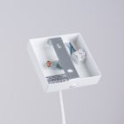 Sollux design lámpa Hanglámpa PRYSM 1 wit SL.1397 IP20 fehér mag 120cm