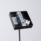 Sollux design lámpa Hanglámpa PRYSM 1 zwart SL.1400 IP20 fekete mag 120cm