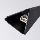 Sollux design lámpa Hanglámpa PRYSM 3L zwart SL.1402 IP20 fekete mag 120cm