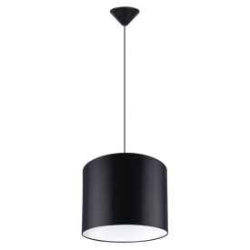   Sollux design lámpa Hanglámpa NOVA 30 zwart SL.1405 IP20 fekete mag 88cm
