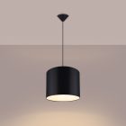 Sollux design lámpa Hanglámpa NOVA 30 zwart SL.1405 IP20 fekete mag 88cm