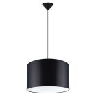 Sollux design lámpa Hanglámpa NOVA 40 zwart SL.1406 IP20 fekete mag 88cm