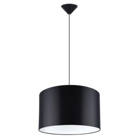   Sollux design lámpa Hanglámpa NOVA 40 zwart SL.1406 IP20 fekete mag 88cm