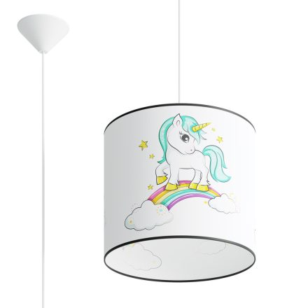 Sollux design lámpa UNICORN 30 függőlámpa SL.1412 IP20 sokszínű mag 95cm
