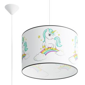   Sollux design lámpa UNICORN 40 függőlámpa SL.1413 IP20 sokszínű mag 95cm