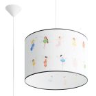 Sollux design lámpa FAIRY 40 függőlámpa SL.1417 IP20 sokszínű mag 95cm