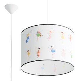   Sollux design lámpa FAIRY 40 függőlámpa SL.1417 IP20 sokszínű mag 95cm