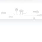 Sollux függeszték Csillár VECTOR 6 fehér SL.1443 IP20 mag 15.5cm