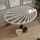 Sollux design lámpa LEHDET függőlámpa fehér TH.001B IP20 mag 150cm