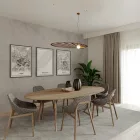 Sollux design lámpa LEHDET függőlámpa arany TH.001ZL IP20 mag 150cm