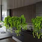 Sollux design lámpa KUKKIA függőlámpa fekete TH.004CZ IP20 mag 150cm